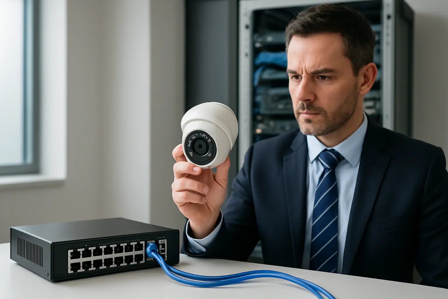 Choosing the Right PoE Switch and Network Cabling for IP Security Cameras in Toronto: A Practical Buyer’s Guide