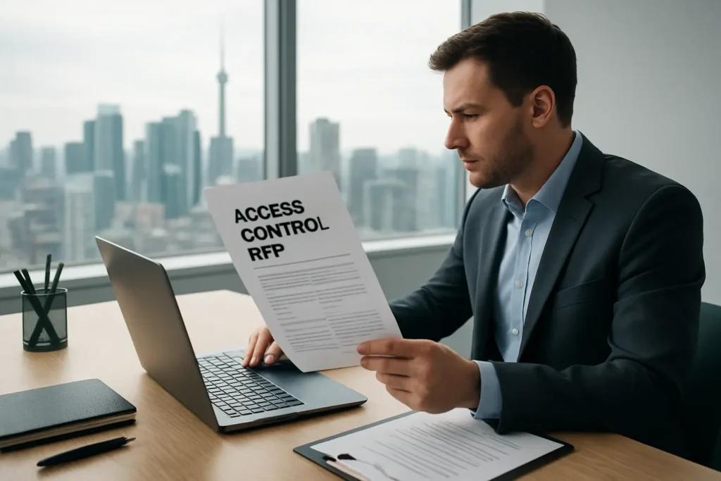 How to Write an Access Control RFP for Toronto Commercial Properties: Template & Checklist